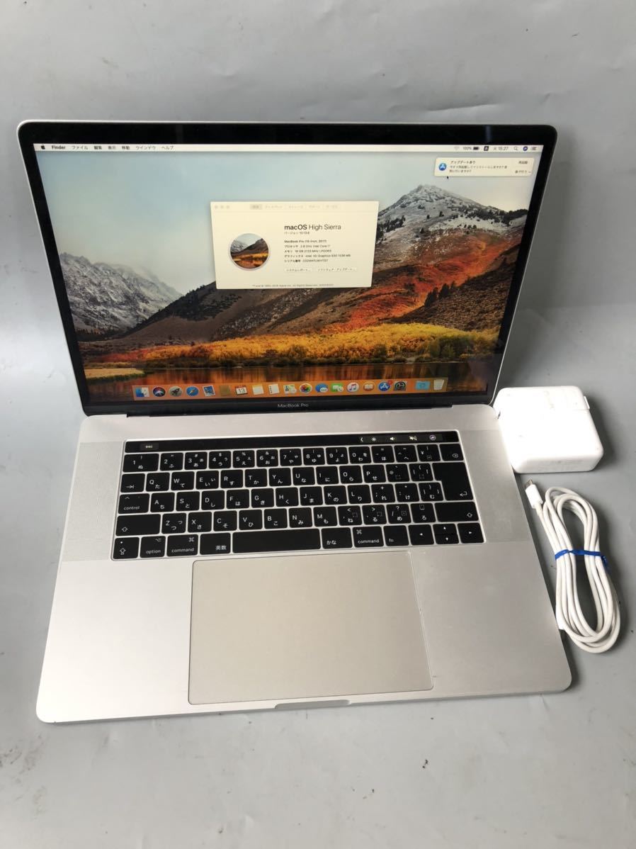 JXNT1695 /Apple MacBook Pro(15インチ, 2017) A1707 EMC3162/core i7