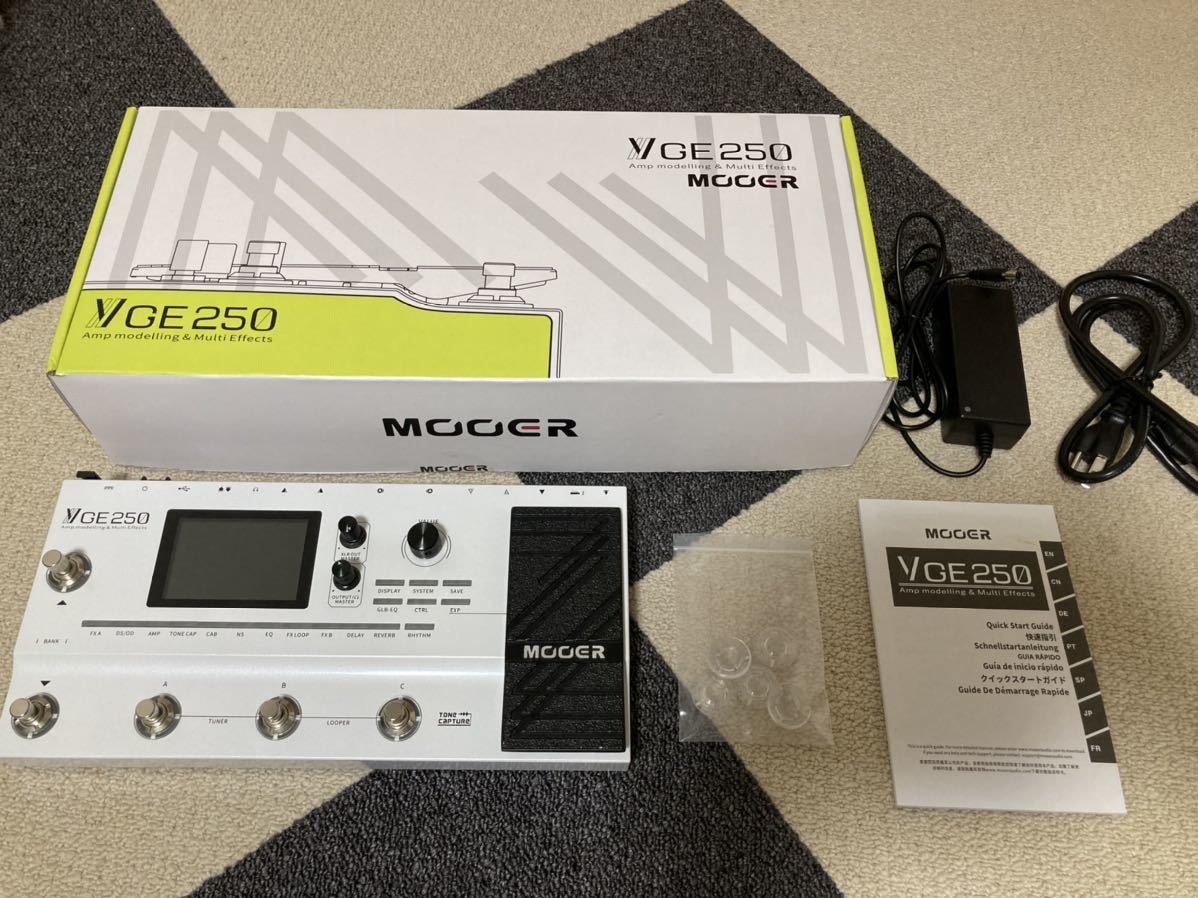 MOOER GE250 マルチエフェクター - www.dreamsmilesdental.com.au