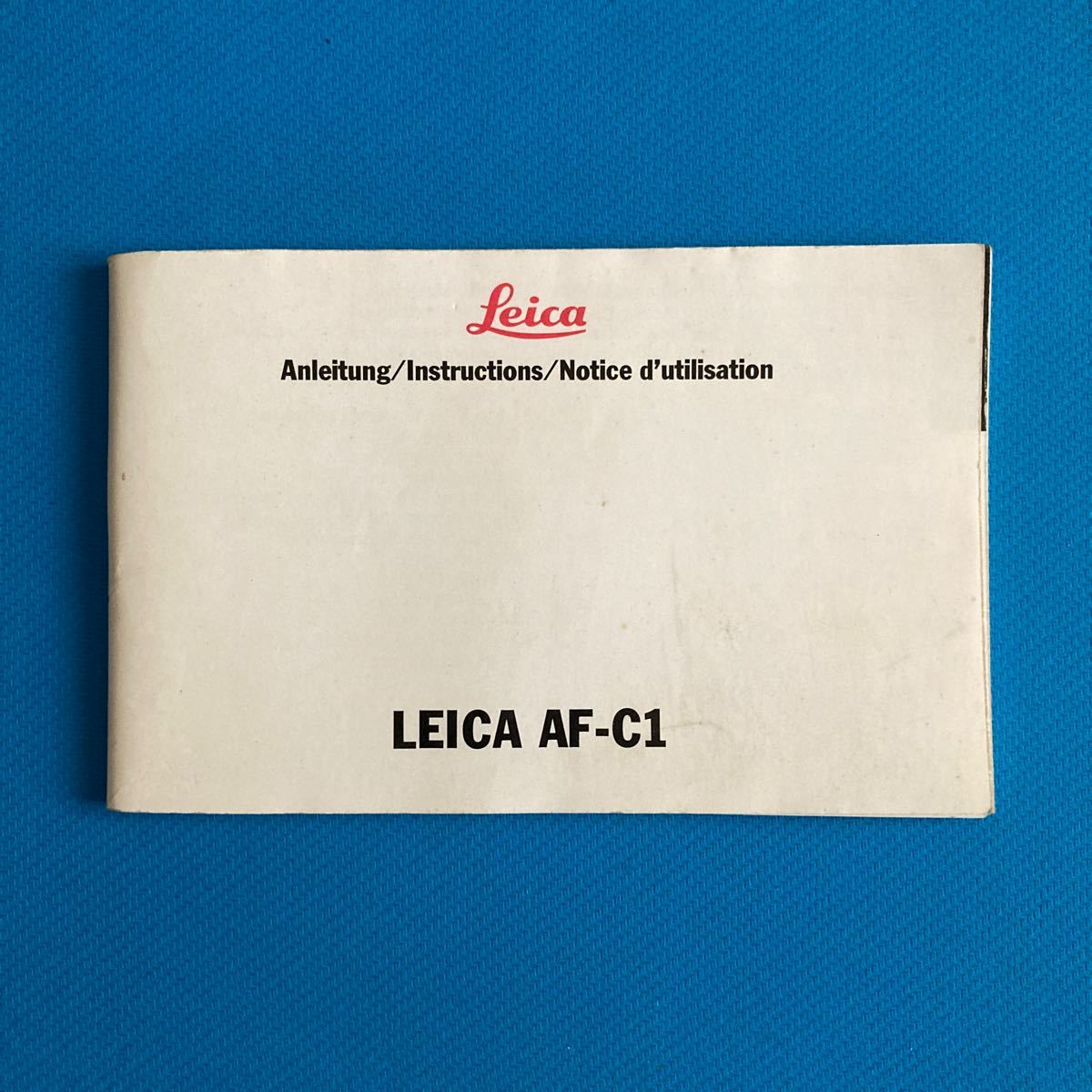 Leica AF-C1 フィルムカメラ ケース+説明書付属｜Yahoo!フリマ（旧