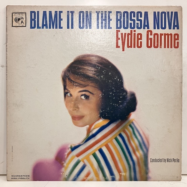 ●即決VOCAL LP Eydie Gorme / Blame it on the Bossa Nova jv3112 米オリジナル、2eye Mono イーディ・ゴーメ
