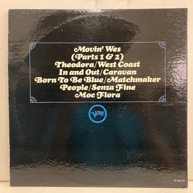 ●即決LP Wes Montgomery / Movin' Wes j34315 米盤、ミゾナシMgm/Mono Vangelder刻印 ウェス・モンゴメリー_画像4