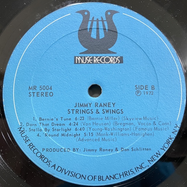 ●即決LP Jimmy Raney / Strings & Swings j34368 米オリジナル ジミー・レイニー シュリンク付_画像2