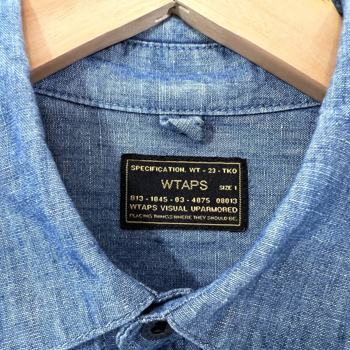 ☆大感謝セール】 WTAPS ずっと気になってた 152GWDT-SHM09 CHAMBRAY