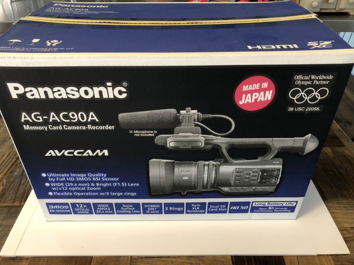 パナソニック Panasonic AG-AC90A 新品未使用 - coastalcareeracademy.com