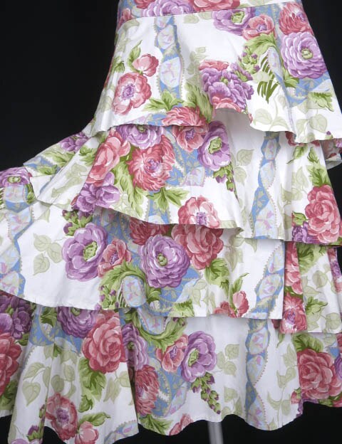 Jane Marple Dans Le Salon / Flower Wallpaper フラッフィースカート / ジェーンマープル ドンルサロン [B49957]_画像3