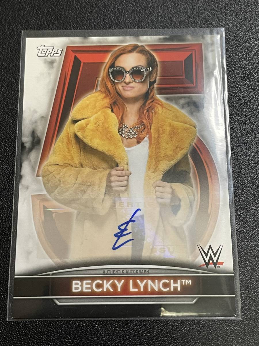 当店限定販売】 wwe Kiss Card Becky Lynch ベッキーリンチ