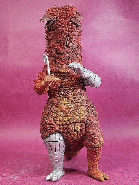 イーグルクラフト ガレージキット 双頭怪獣改造パンドン 完成品