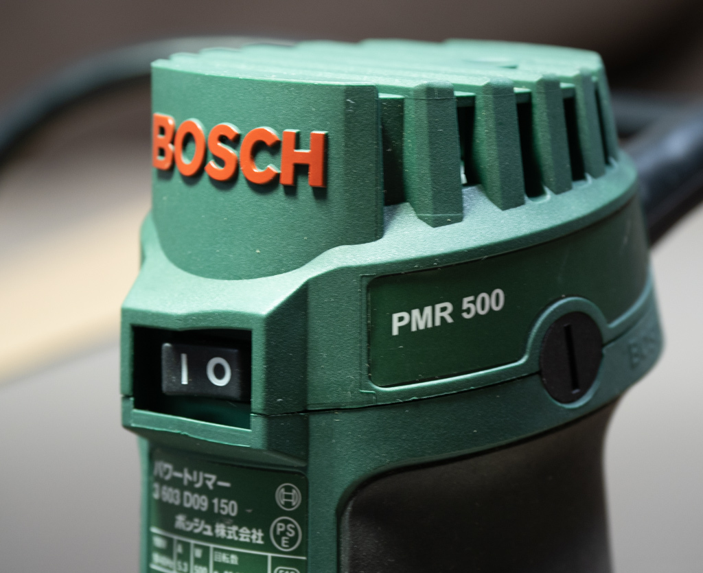 BOSCH　パワートリマー　PMR500　美品_画像2