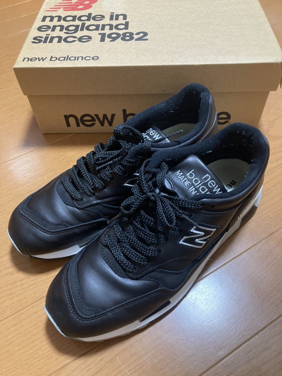 安いNEW New Balance - M1500 BK 27.5Made in Englandブラック レザー