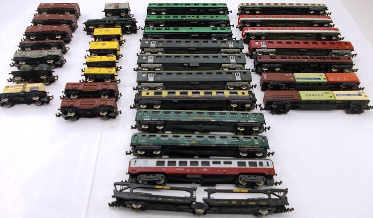 1970年代 鉄道模型 Nゲージ LIMA リマ ビンテージ品 ワンオーナー 35両 まとめて 倉庫発掘 ジャンク 送料無料 即決_画像3