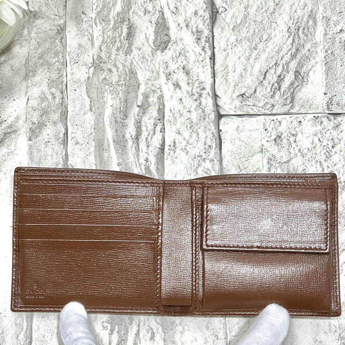 グッチ GUCCI 636167 GGスプリーム 二つ折り財布 折り財布 グッチ GUCCI 636167 GGスプリーム 二つ折り財布 折り財布