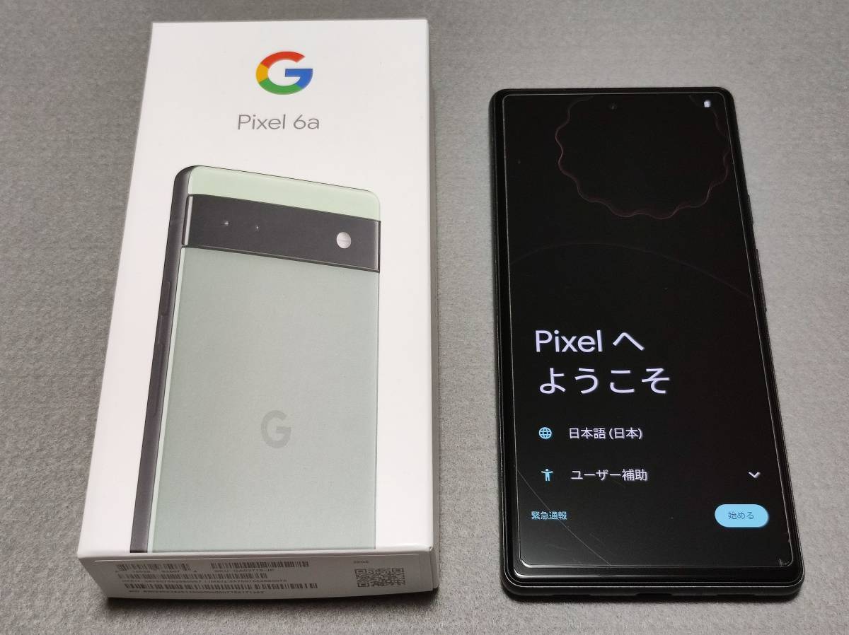最大84%オフ! au Google Pixel 6a 128GB Sage simフリー 未使用 en