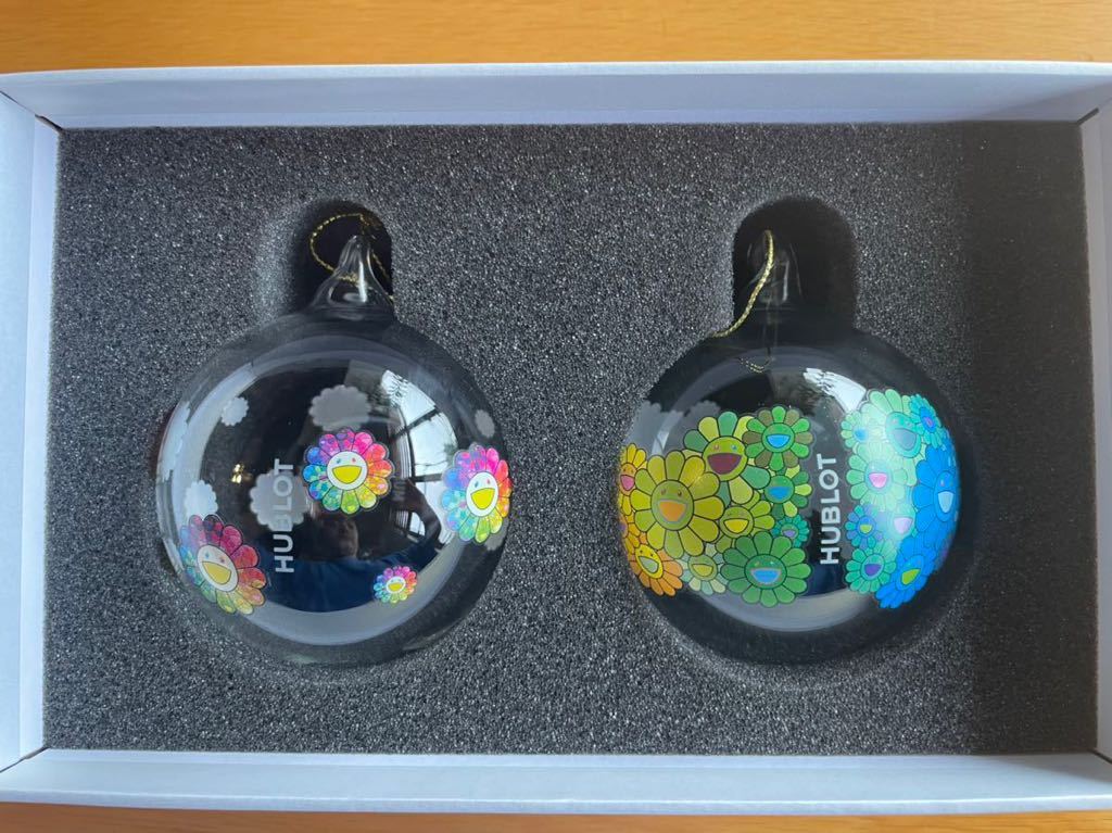 HUBLOT × Takashi Murakami Мураками .Christmas ornaments Рождество орнамент комплект не использовался прекрасный товар 