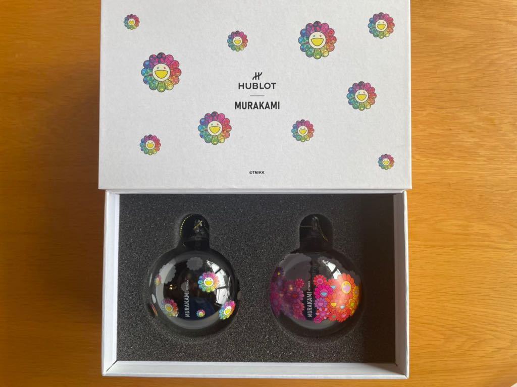 HUBLOT × Takashi Murakami Мураками .Christmas ornaments Рождество орнамент комплект не использовался прекрасный товар 