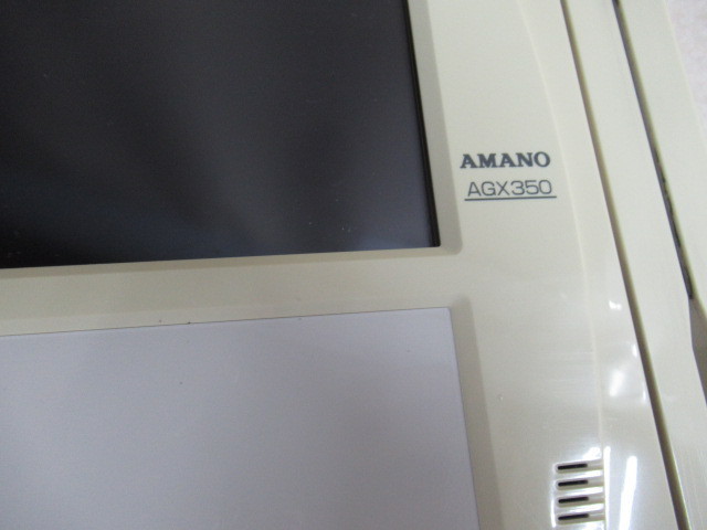 Ω保証有 ZO3★20087★AGX350AM-4 アマノ AMANO 勤怠管理タイムレコーダー領収書発行可能 ・祝10000取引!! 同梱可