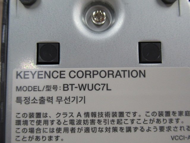 Ω ZZF 9988♪ 保証有 KEYENCE【BT-W70 + BT-WUC7L】キーエンス BT-W70シリーズ ハンディターミナル + 通信・充電ユニット_画像10