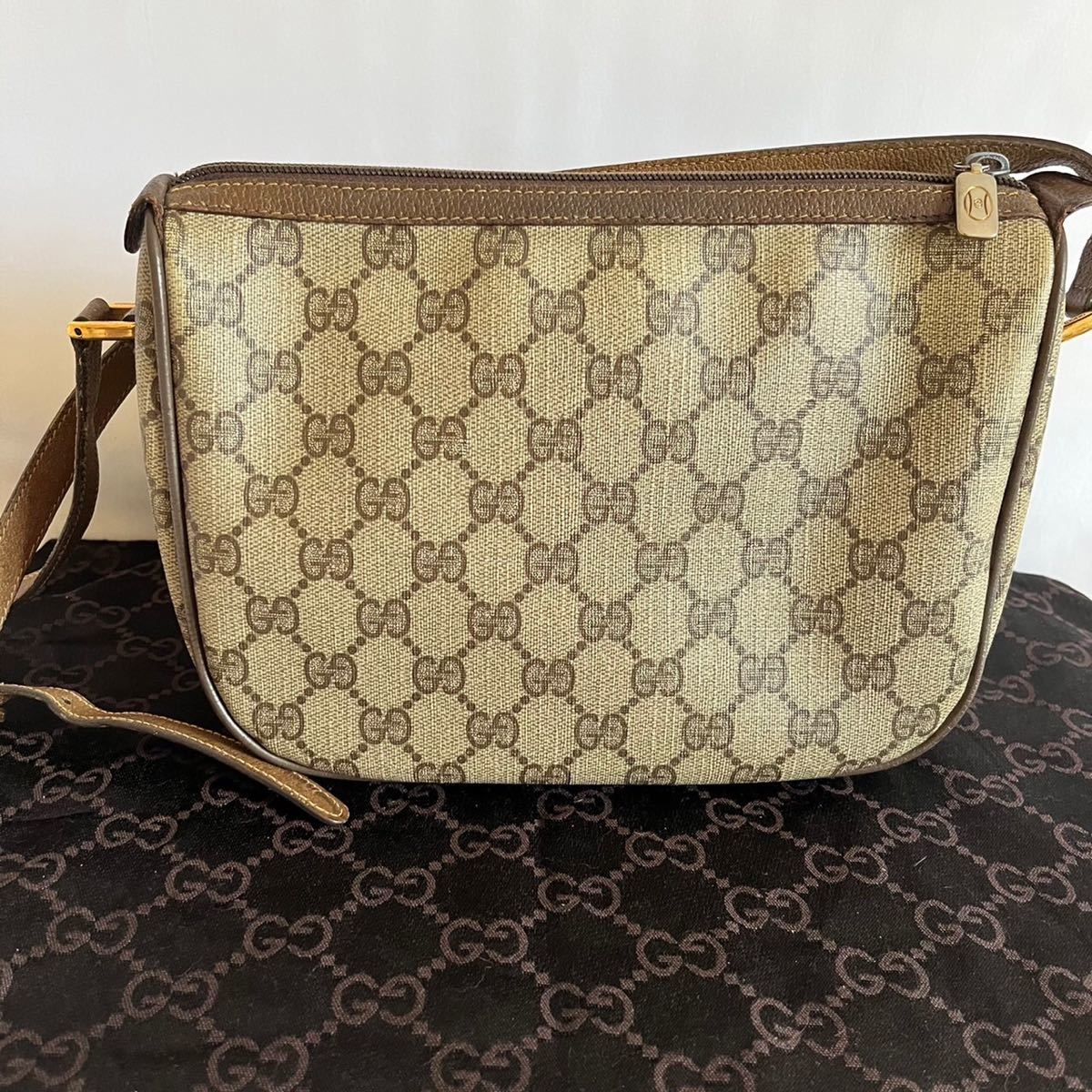 特別送料無料! 【人気】GUCCI グッチ シェリーライン ヴィンテージ