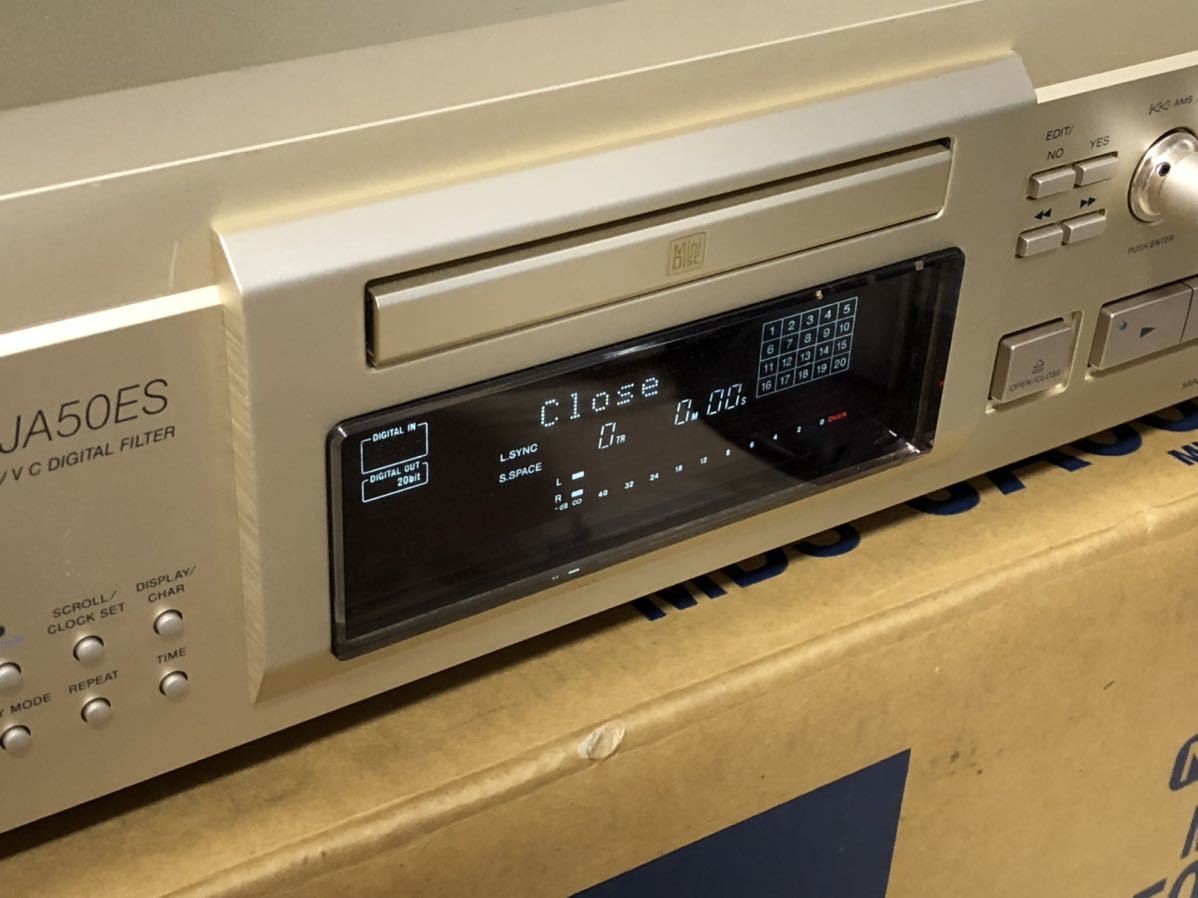 MDデッキ ソニー SONY MDS-JA50ES ジャンクにて - www.computation.ca