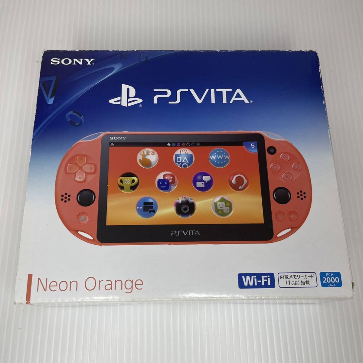 SONY PS Vita PCH-2000 ネオンオレンジ Wi-Fiモデル PlayStation Vita
