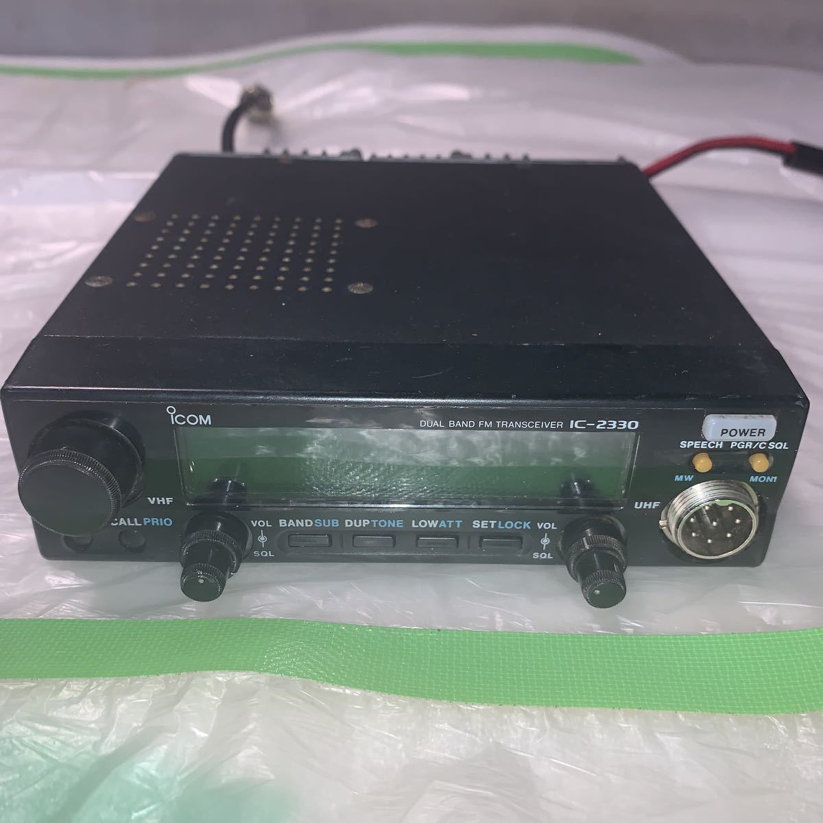 DUAL BAND FM TRANSCEIVER / ICOM IC-2330 CIRFOLK VHF FM TRANSCEIVER DR-110SX 2 point [ not yet verification ][J11][60S]