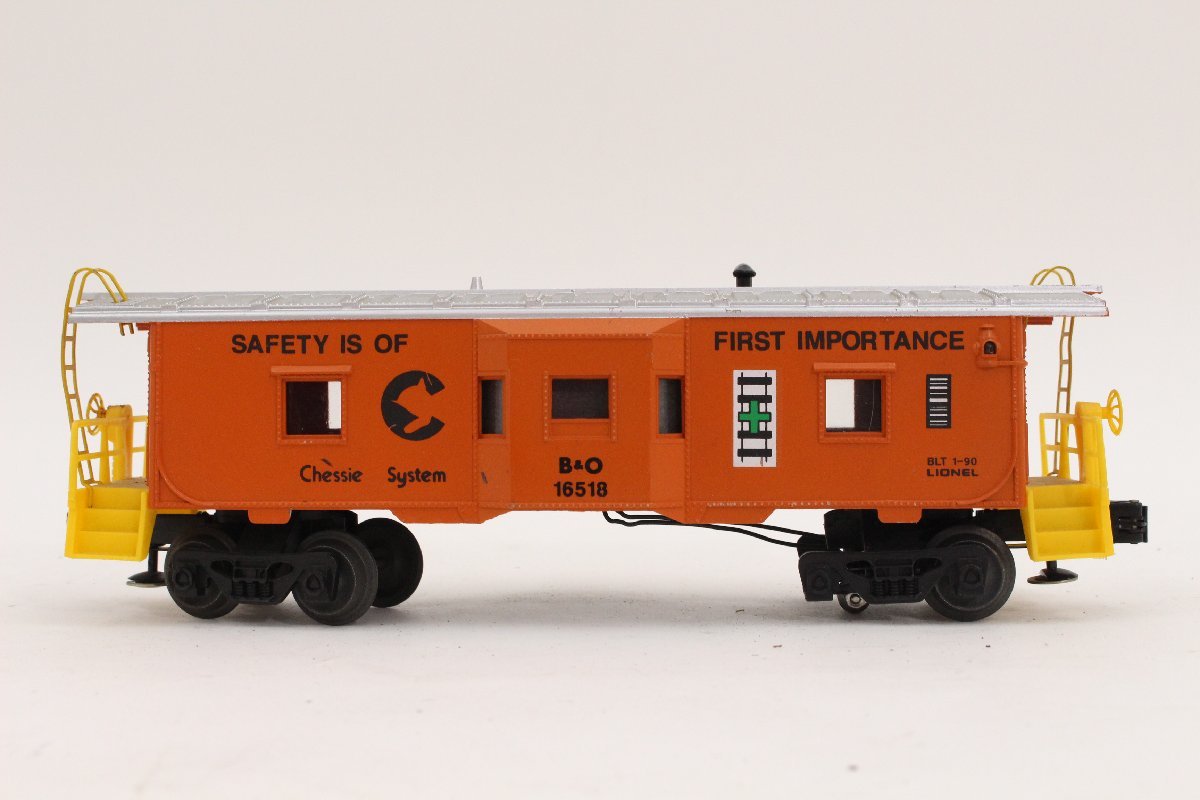 LIONELla Io flannel # SAFETY IS OF FIRST IMPORTANCE O gauge railroad model #A8833