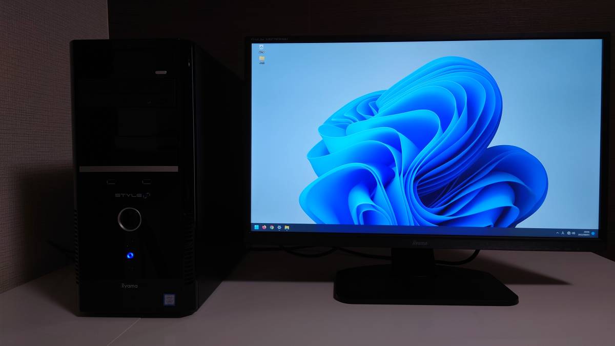 27インチワイド液晶モニター付 ゲーミングPC Intel CPU Core i7-8700K