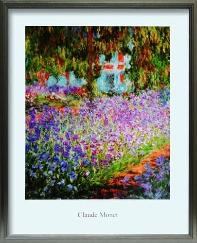 クロード・モネ 「The Monet's garden at Giverny」(ジベルニー クロード・モネ 「The Monet's garden at Giverny」(ジベルニー