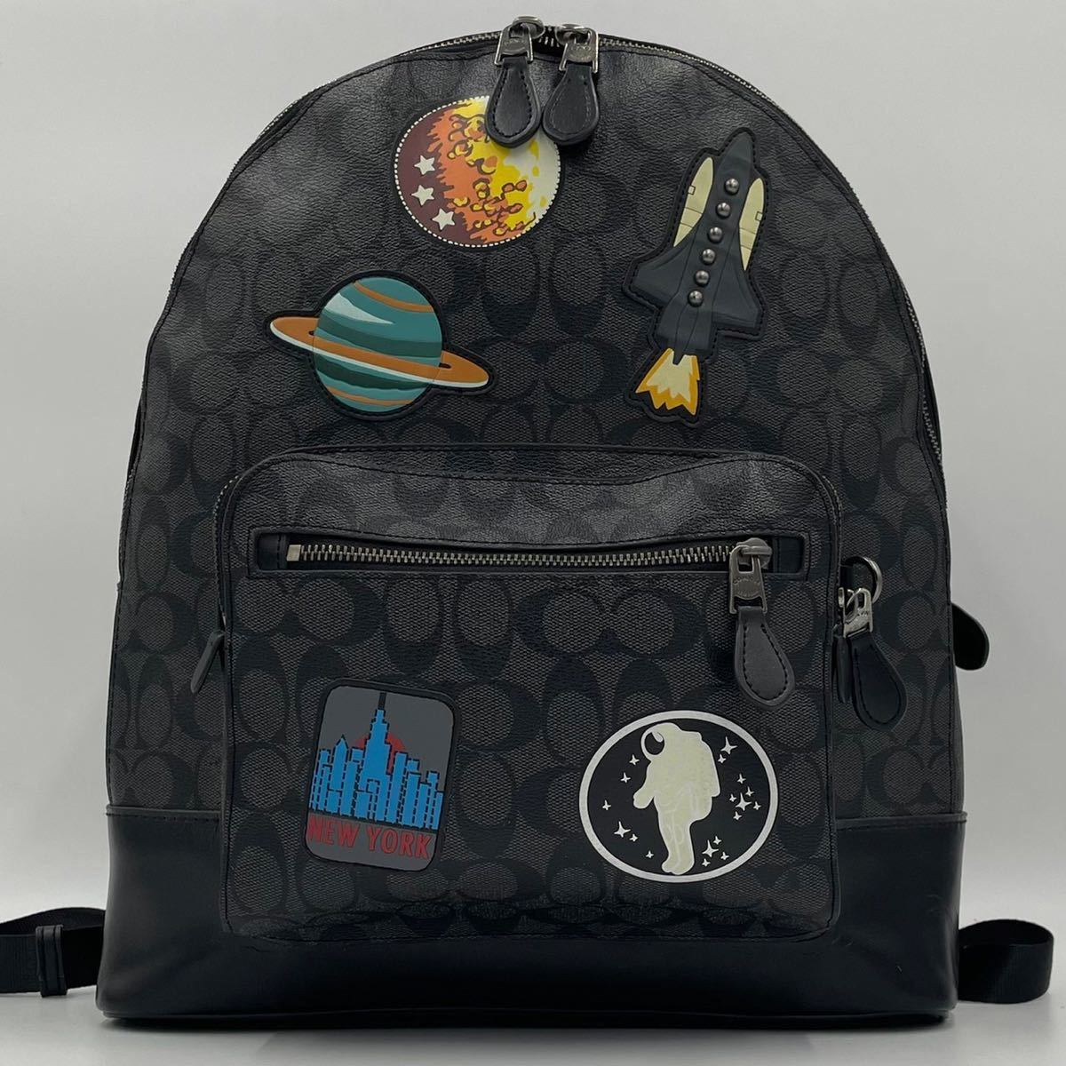 超美品】 COACH × NASA コラボ / 宇宙 スペース リュック