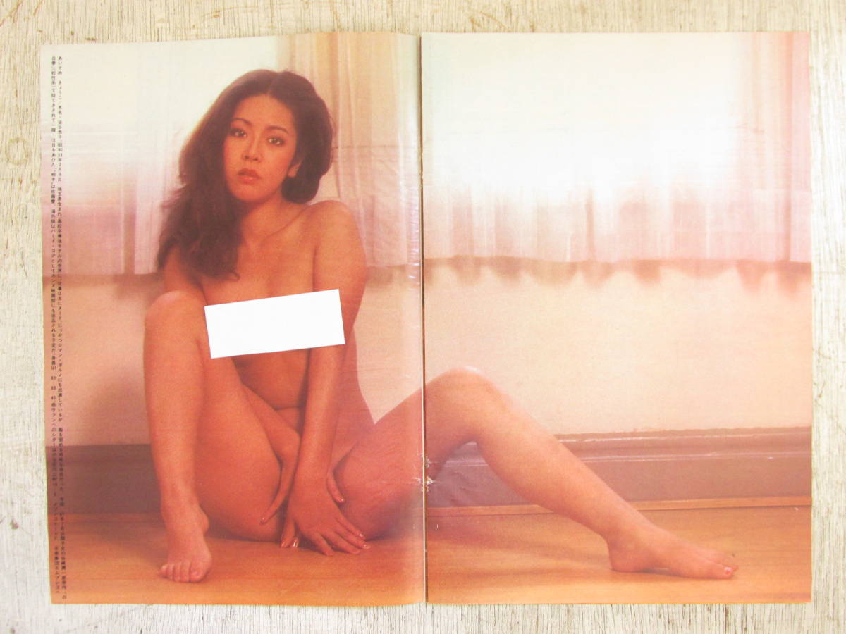 45 愛染恭子 ヌード 切り抜き 2枚 タレント 売買されたオークション情報 Yahooの商品情報をアーカイブ公開 オークファン Aucfan Com