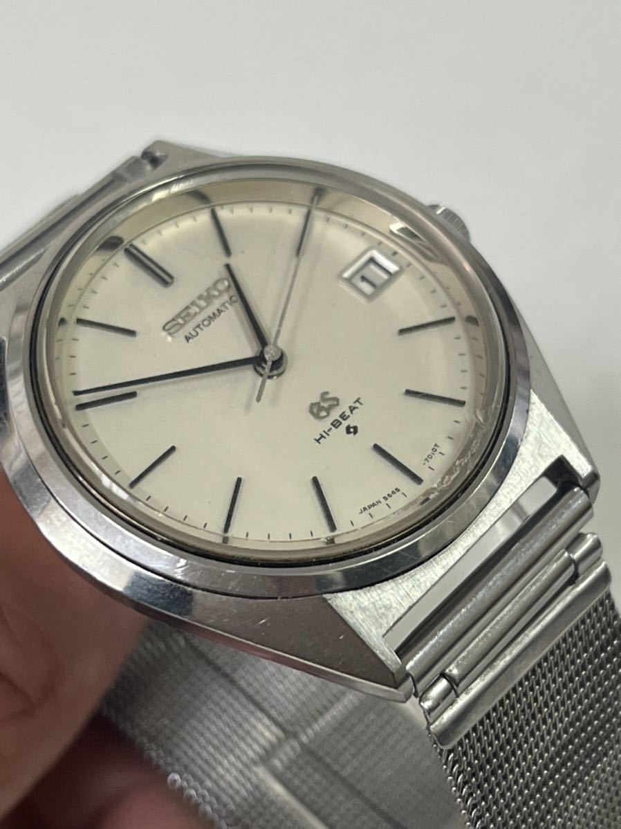 ☆SEIKO セイコー GRAND SEIKO グランドセイコー ハイビート 5645-7010