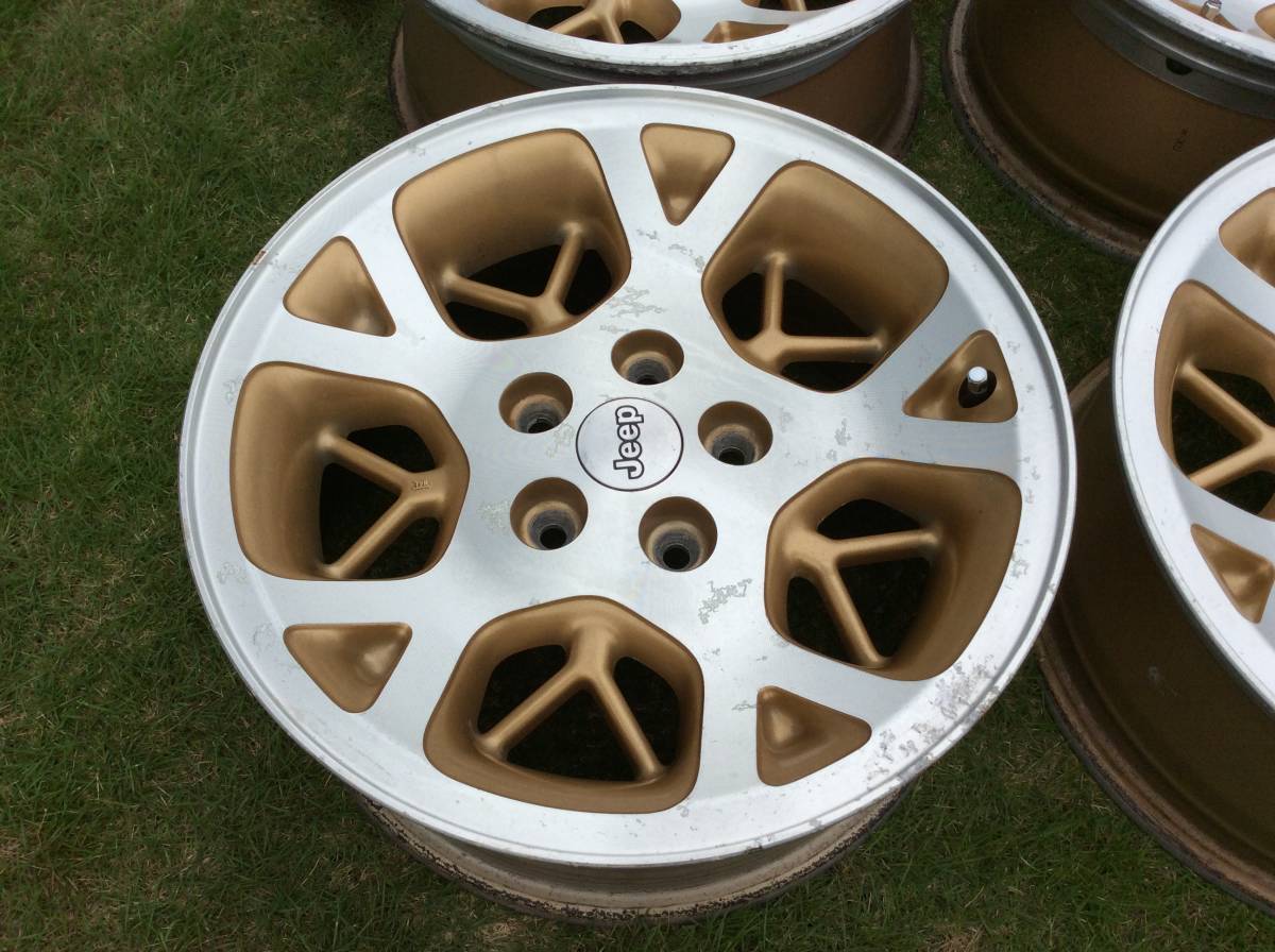 美品 ジープ グランド チェロキー ZJ/ZG系 純正 16インチホイール