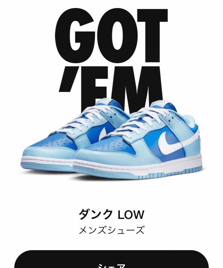 ゴッホ 星月夜 ダンク Nike Dunk Low Retro QS Argon - スニーカー