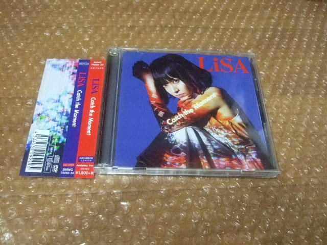 CD+DVD LiSA 　Catch the Moment　ソードアート・オンライン-オーディナル・スケール_画像1