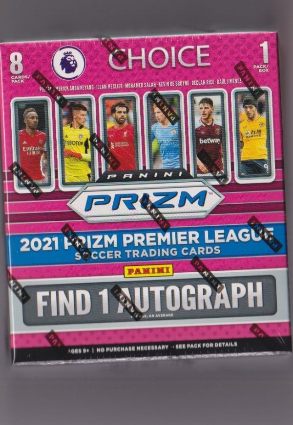 未開封BOX 2021 Panini Prizm Premier League Soccer Choice BOX