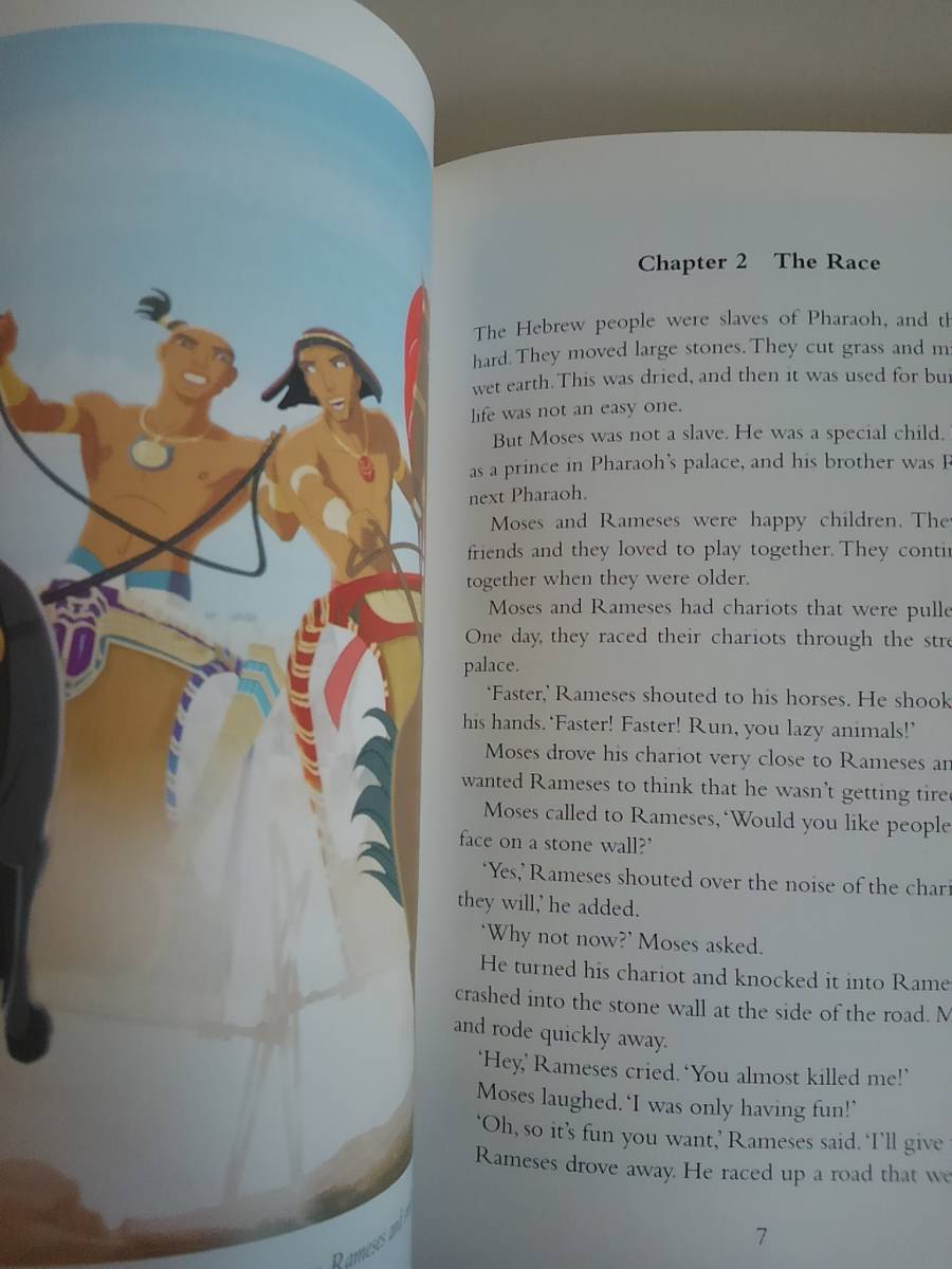 「THE PRINCE OF EGYPT BROTHERS IN EGYPT」Penguin readers 英語リーディングブック　別冊訳本付き　【即決】_画像3