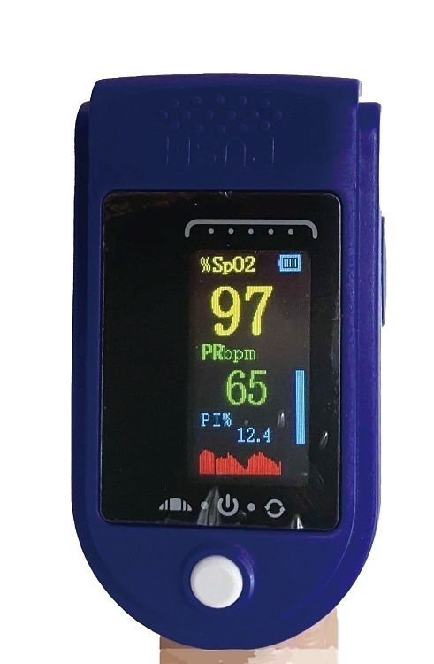 [ immediate payment! free shipping ]* home use ( well nes equipment ) oxygen saturation degree meter is .. kun * oxygen saturation degree,..,.. finger .,. wave wave shape. verification 