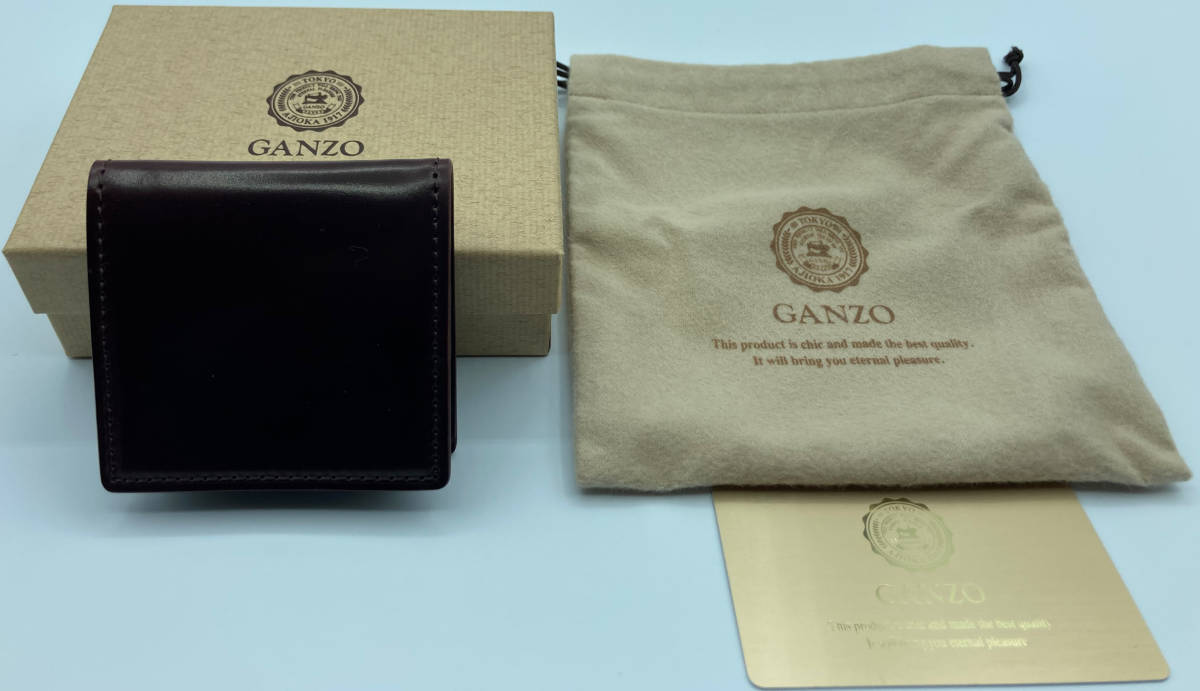 ☆GANZO/ガンゾ:SHELL CORDOVAN 2 BOX小銭入れ (コインケース)☆ www