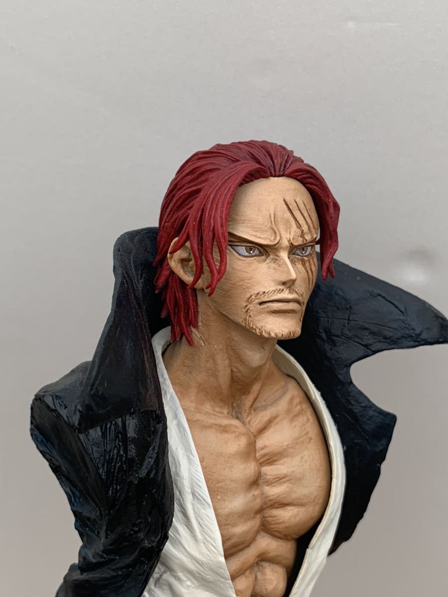 います ヤフオク! - ワンピースシャンクス胸像プライズ二次元彩色フ