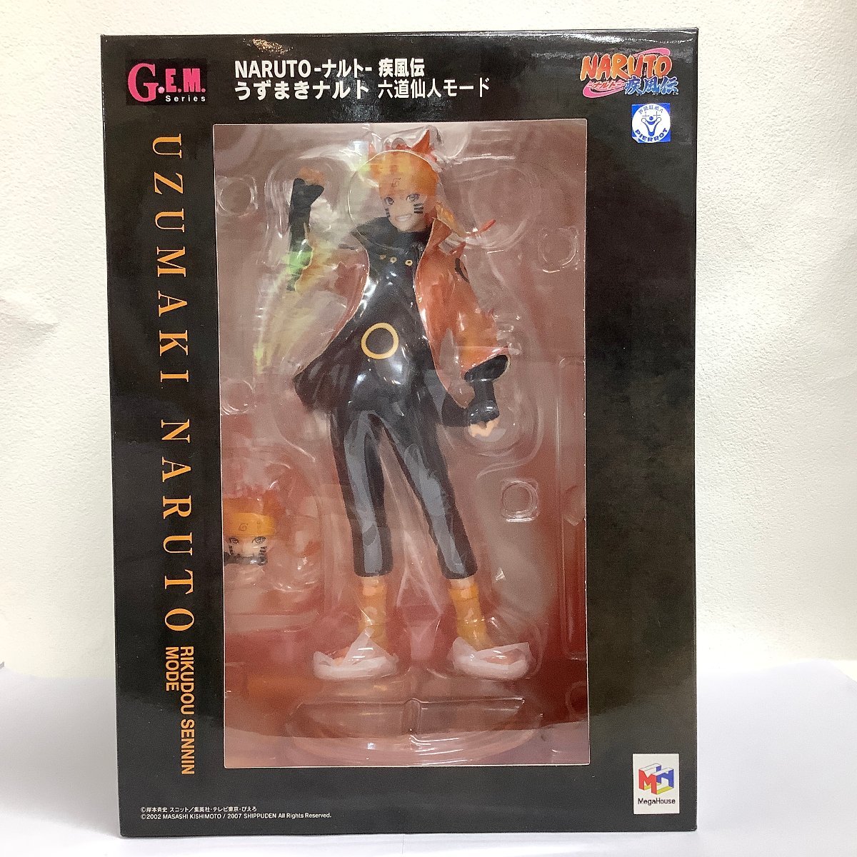 未開封】 NARUTO ナルト 疾風伝 うずまきナルト 六道仙人モード G.E.M.