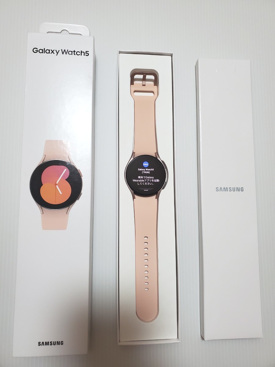 サムスン Galaxy Watch 5 40mm ピンクゴールド スマートウォッチ 新品未使用