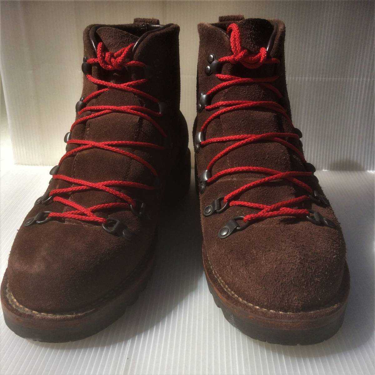 VIBERG ヴァイバー ヴァイバーグ ヴィバーグ ブーツ 66 Hiker Boots brown suede ブラウン スウェード vibram ビブラム uk7 25.5~26