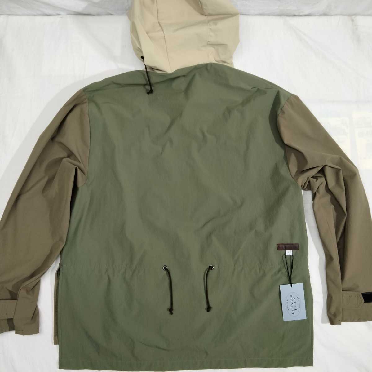 Kennethfield ケネスフィールド MIL P/O PARKA streach water repellent ソフトシェル ストレッチ パーカ パーカー 胸斜めポケット_画像8