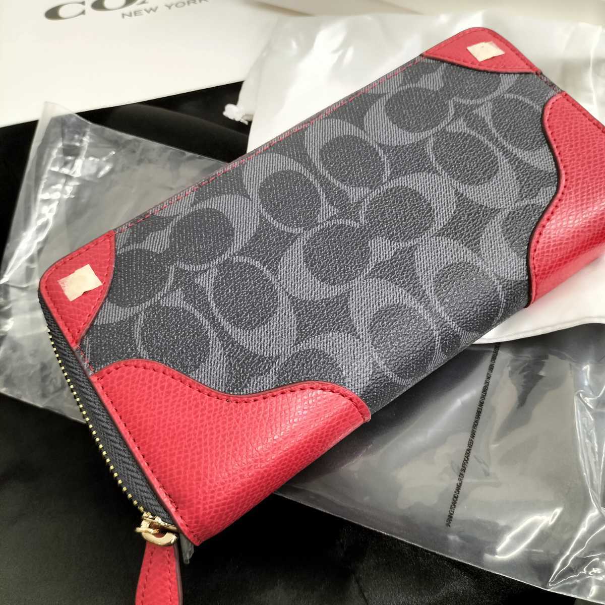 ファッショ COACH コーチ柄 長財布 新品の通販 by tmshoop|コーチなら