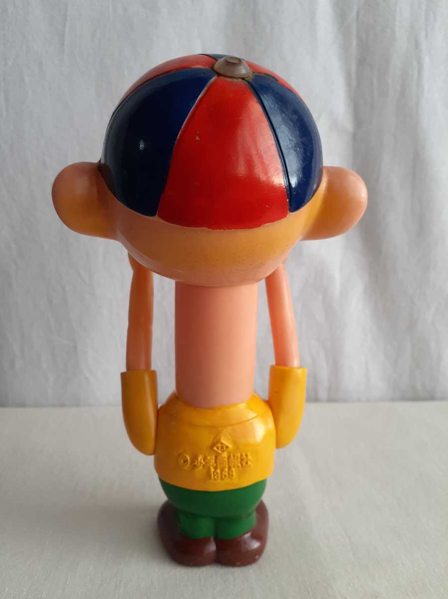 少年画報社 1968年 タカトク 怪物くん ソフビ人形 初期 コミック人形
