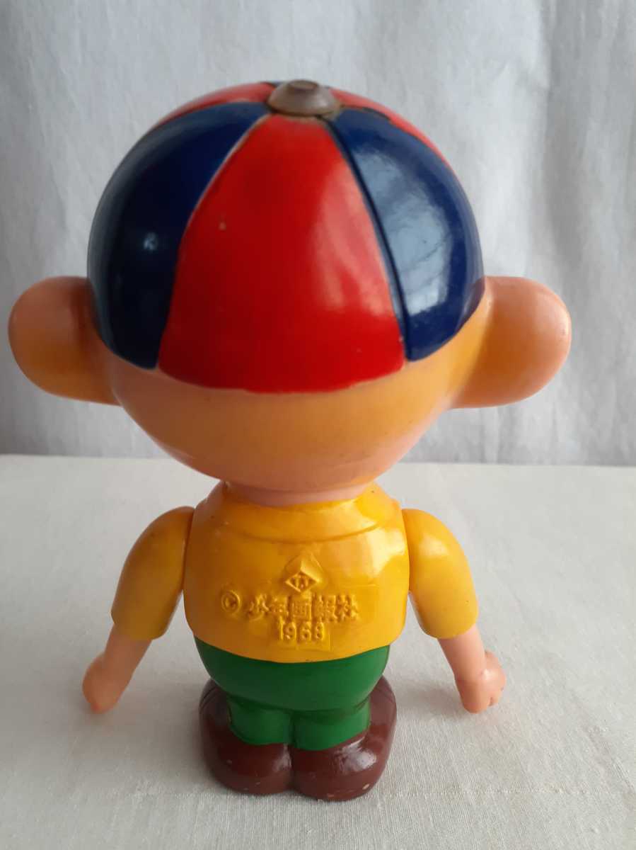 少年画報社 1968年 タカトク 怪物くん ソフビ人形 初期 コミック人形