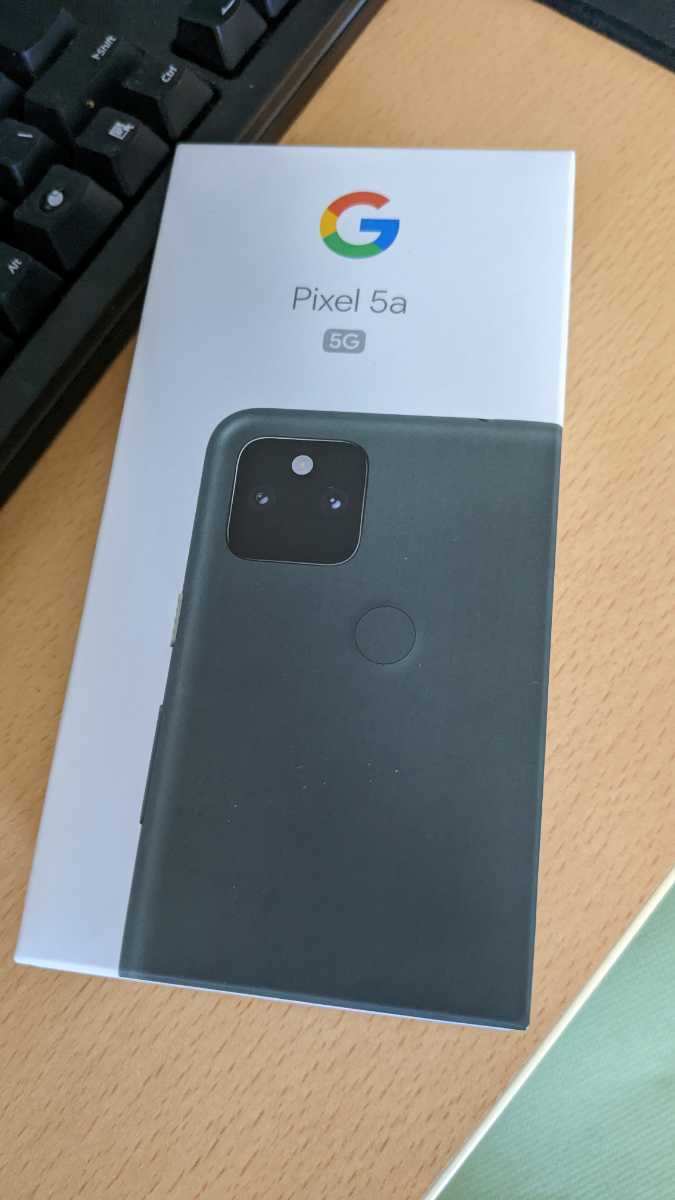 Google Pixel 5a (5G) Mostly Black 本体 simフリー googlestore購入