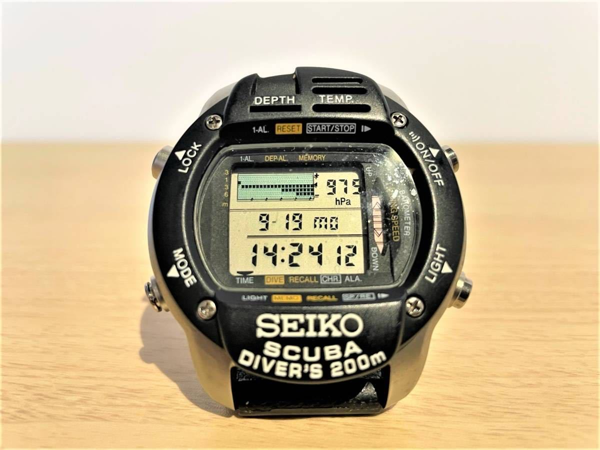 SEIKO SCUBA DIVER'S 200m M796-5A10 スキューバ | sweatreno.com