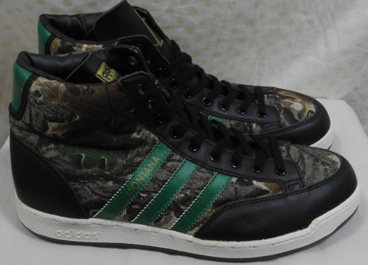  unused goods Adidas montana1990 period camouflage safety shoes safety real tree duck adidas safety montana safety 1990s work shoes 