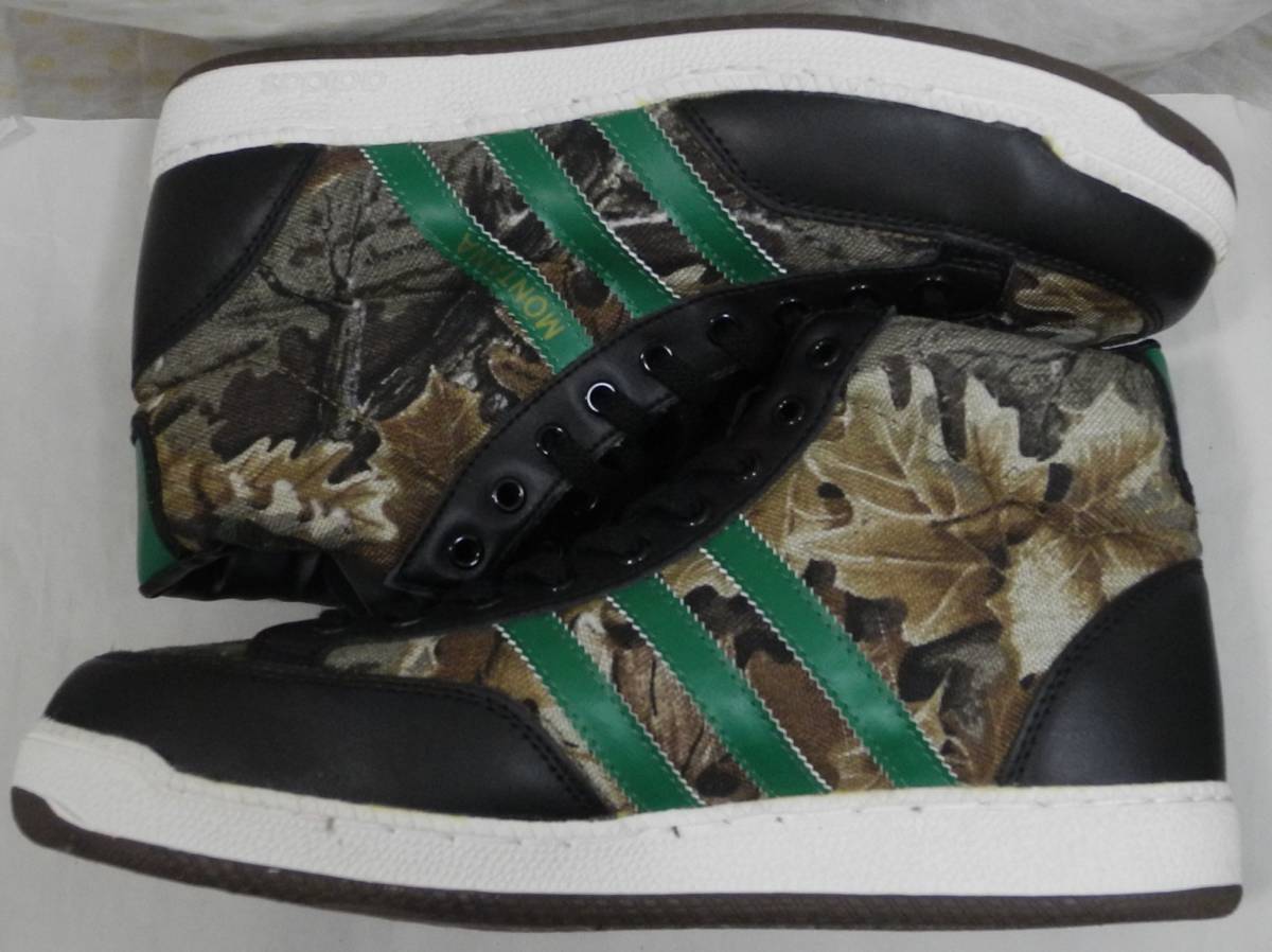  unused goods Adidas montana1990 period camouflage safety shoes safety real tree duck adidas safety montana safety 1990s work shoes 