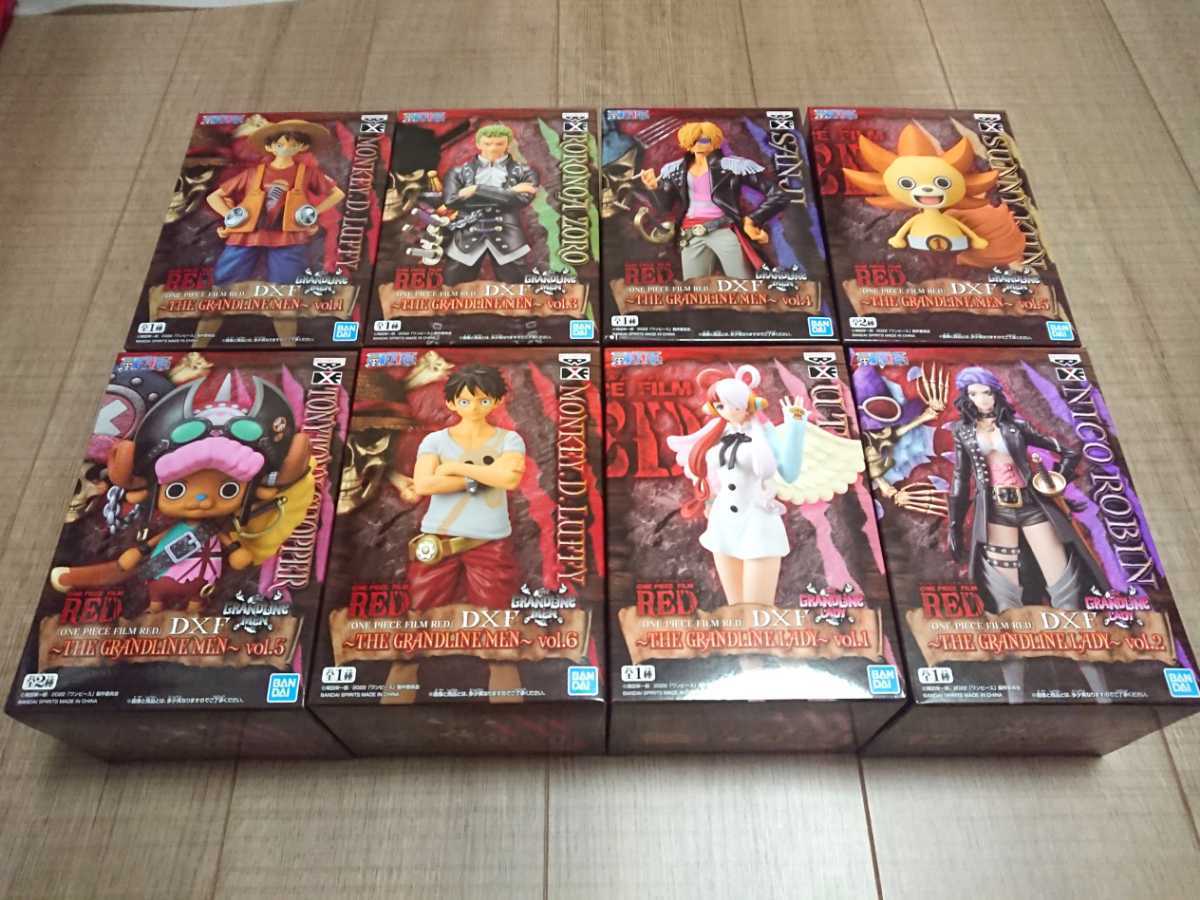 ONE PIECE FILM RED DXF THE GRANDLINE MEN vol.1 3 4 5 6 LADY vol.1